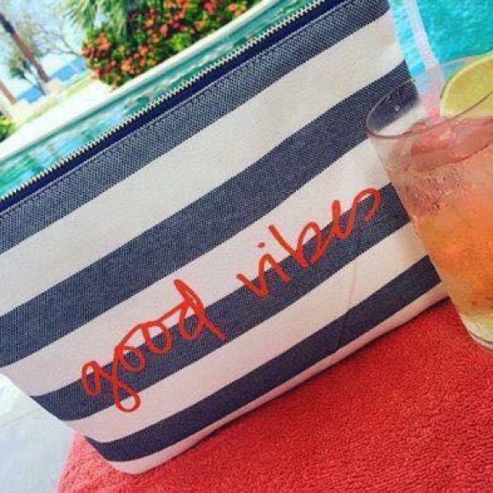 Good Vibes clutch
